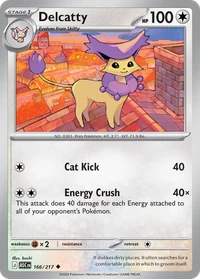Delcatty #166 from Ascended Heroes