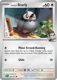 Larry's Starly #168 from Ascended Heroes