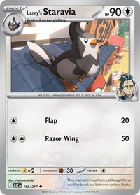 Larry's Staravia #169 from Ascended Heroes