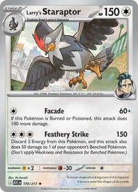 Larry's Staraptor #170 from Ascended Heroes