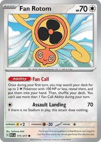 Fan Rotom #171 from Ascended Heroes