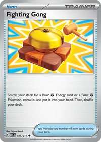 Fighting Gong #187 from Ascended Heroes