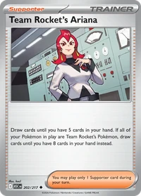 Team Rocket's Ariana #202 by hncl