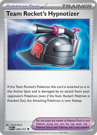 Team Rocket's Hypnotizer #206 from Ascended Heroes
