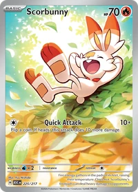 Scorbunny #225 from Ascended Heroes