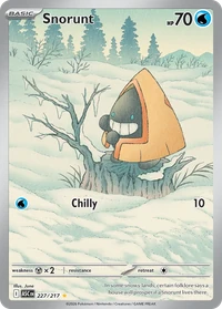 Snorunt #227 from Ascended Heroes