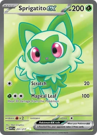 Sprigatito ex #251 from Ascended Heroes
