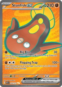 Stunfisk ex #252 from Ascended Heroes
