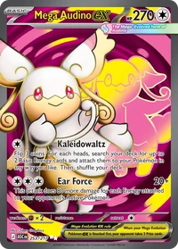 Mega Audino ex #253 from Ascended Heroes