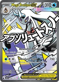 Mega Froslass ex #265 from Ascended Heroes