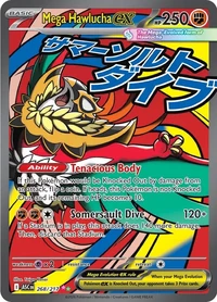 Mega Hawlucha ex #268 from Ascended Heroes