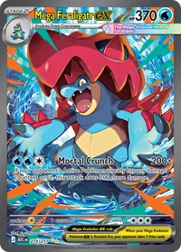 Mega Feraligatr ex #274 from Ascended Heroes