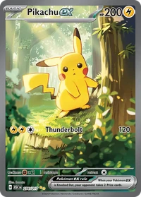 Pikachu ex #276 from Ascended Heroes