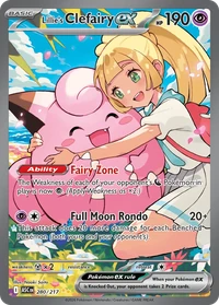 Lillie's Clefairy ex #280 from Ascended Heroes