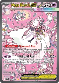 Mega Diancie ex #282 from Ascended Heroes