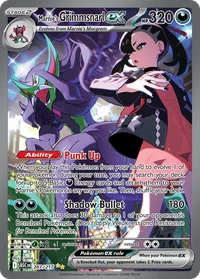 Marnie's Grimmsnarl ex #287 from Ascended Heroes