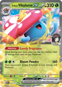 Erika's Vileplume ex #3 from Ascended Heroes