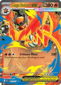 Mega Emboar ex #31 from Ascended Heroes
