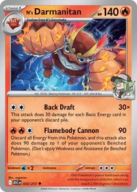 N's Darmanitan #33 from Ascended Heroes