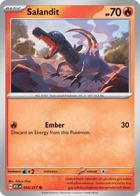 Salandit #34 from Ascended Heroes
