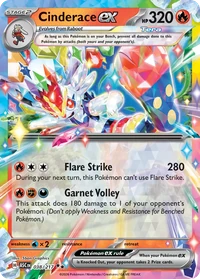 Cinderace ex #38 from Ascended Heroes