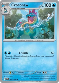 Croconaw #42 from Ascended Heroes