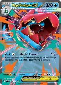 Mega Feraligatr ex #43 from Ascended Heroes