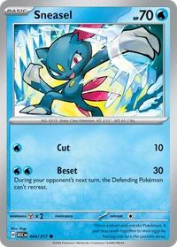 Sneasel #44 from Ascended Heroes
