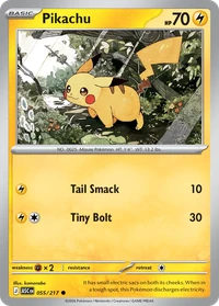 Pikachu #55 from Ascended Heroes