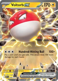 Voltorb ex #58 from Ascended Heroes