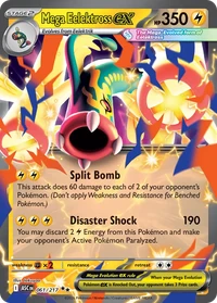 Mega Eelektross ex #61 from Ascended Heroes