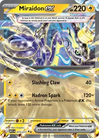 Miraidon ex #73 from Ascended Heroes
