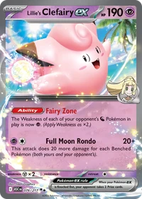 Lillie's Clefairy ex #76 from Ascended Heroes