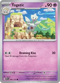 Togetic #81 from Ascended Heroes