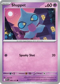 Shuppet #90 from Ascended Heroes