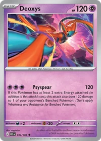 Deoxys #32 from Chaos Rising