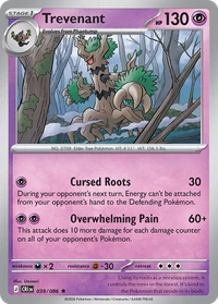 Trevenant #39 from Chaos Rising