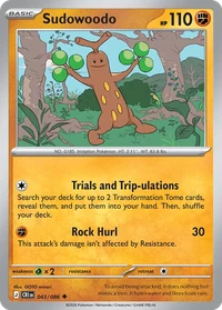 Sudowoodo #43 from Chaos Rising