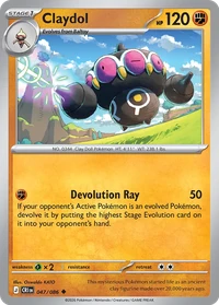 Claydol #47 from Chaos Rising