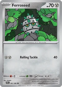 Ferroseed #62 from Chaos Rising