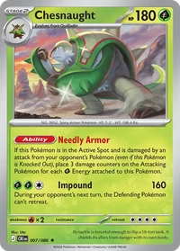 Chesnaught #7 from Chaos Rising
