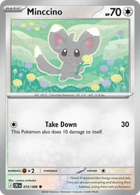 Minccino #72 from Chaos Rising