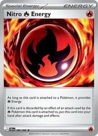 Nitro Fire Energy #86 from Chaos Rising
