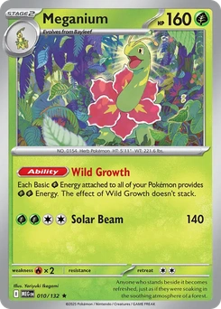 Meganium #10 from Mega Evolution