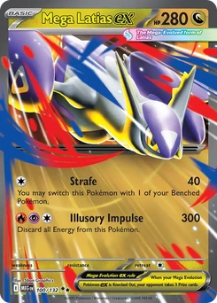 Mega Latias ex #100 from Mega Evolution