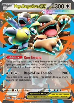 Mega Kangaskhan ex #104 from Mega Evolution