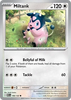 Miltank #106 from Mega Evolution