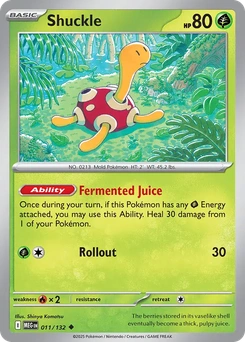 Shuckle #11 from Mega Evolution