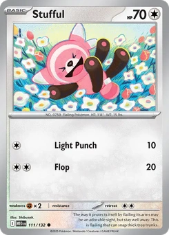 Stufful #111 from Mega Evolution