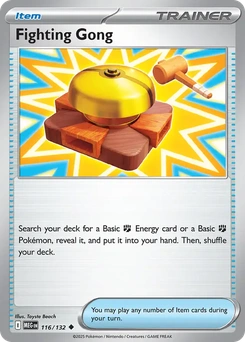 Fighting Gong #116 from Mega Evolution